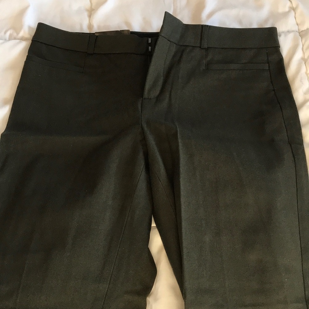 dark green dress pants